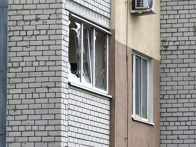 При атаке БПЛА в Саратове 2 человека получили травмы