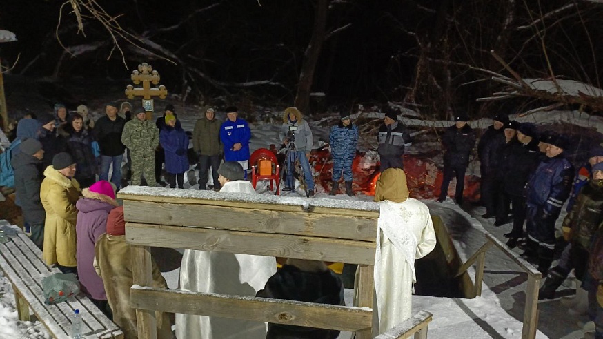 Крещенские купания за ночь посетили более 11 тысяч саратовцев