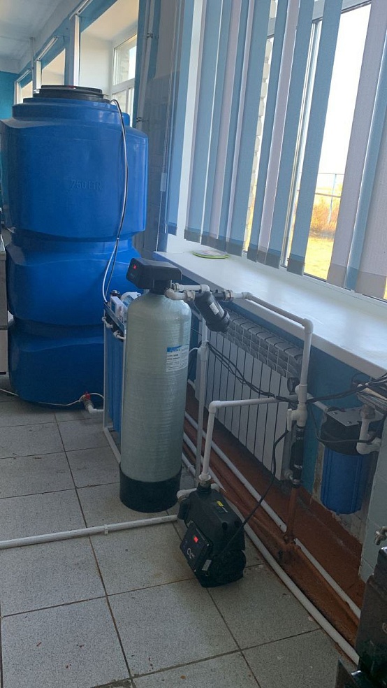 В сельских школах двух районов Саратовской области появились новые водоочистные сооружения