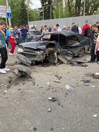В Саратове произошло массовое ДТП: пострадали четверо