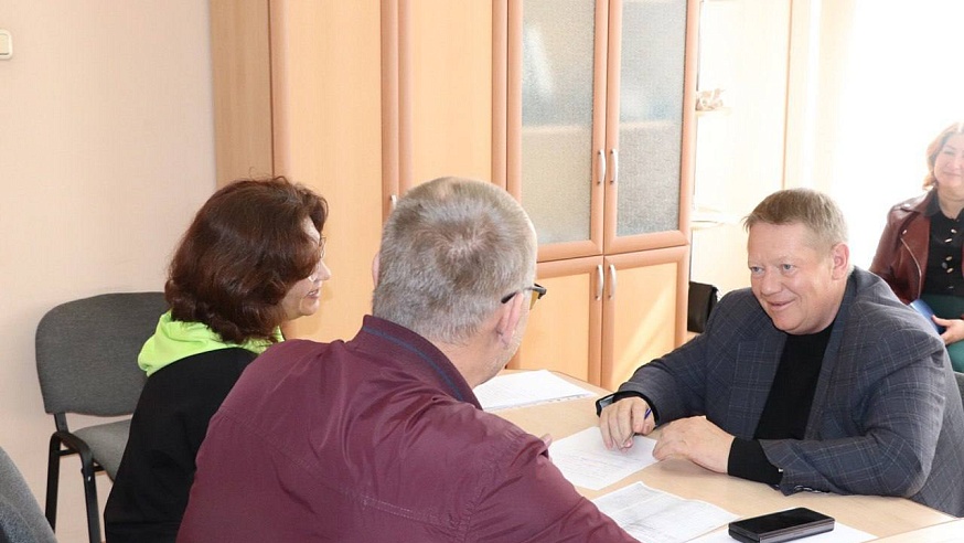 Николай Панков встретился с жителями Вольского района