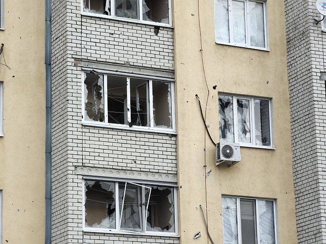 При атаке БПЛА в Саратове 2 человека получили травмы