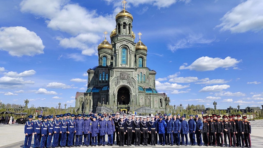 Лучшие кадеты ПФО побывали на генеральной репетиции Парада Победы в Москве