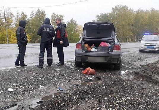 Двое детей и трое взрослых пострадали в ДТП на трассе под Саратовом