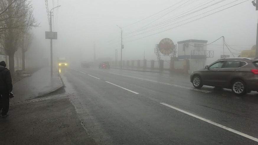 В Саратове ожидаются гололедица и туман