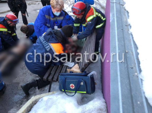 На пожаре в центре Саратова погибли два ребенка