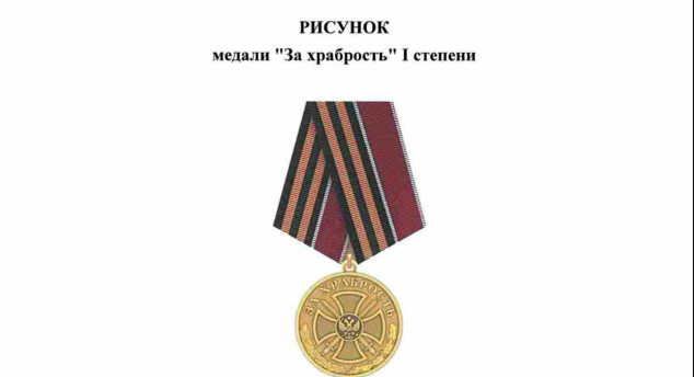 Владимир Путин подписал указ об учреждении медали "За храбрость" 