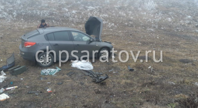 Мужчина и женщина погибли в крупном ДТП под Саратовом
