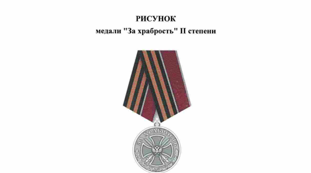 Владимир Путин подписал указ об учреждении медали "За храбрость" 