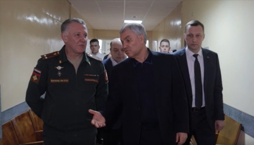 Вячеслав Володин встретился с участниками СВО в госпитале Саратова