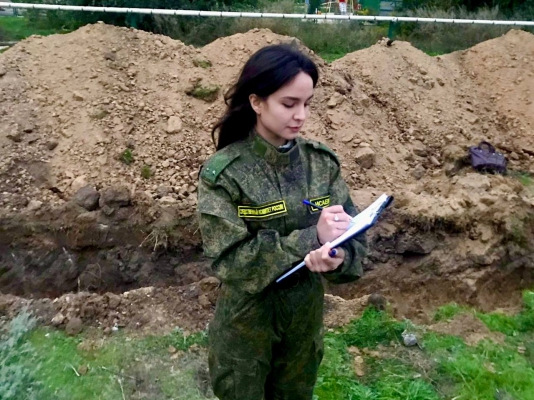 В Гагаринском районе строители нашли человеческие останки