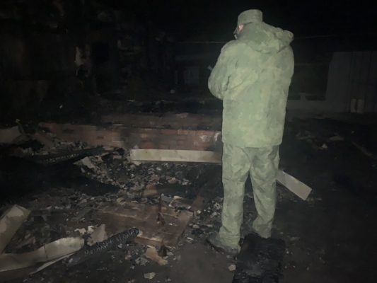 На ночном пожаре в Балашове погибли мужчина и женщина