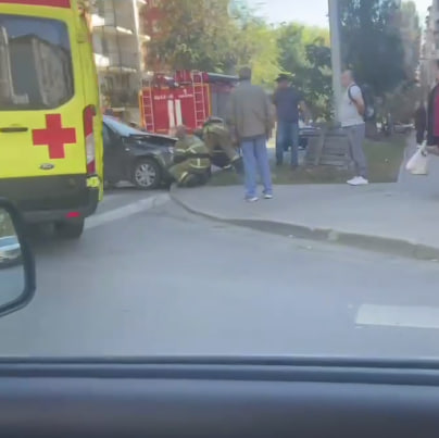 В ДТП с "БМВ" пострадал 72-летний водитель отечественной легковушки