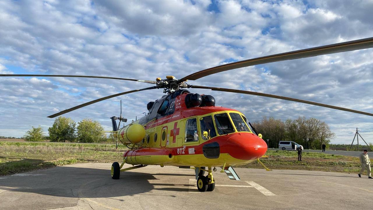 В Саратов вертолетом доставили двух подростков с ожогами | Саратов 24