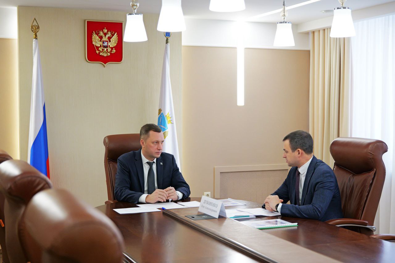 Роман Бусаргин и Олег Дубовенко