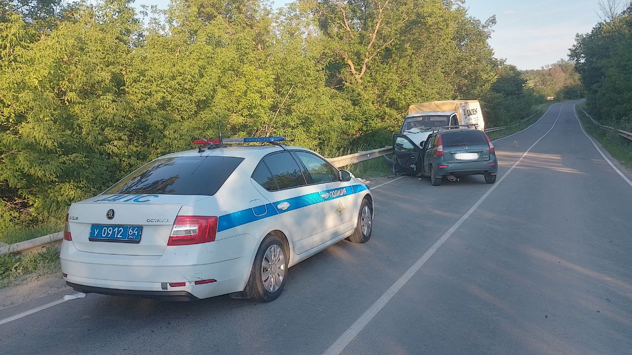 Под Саратовом водителю 