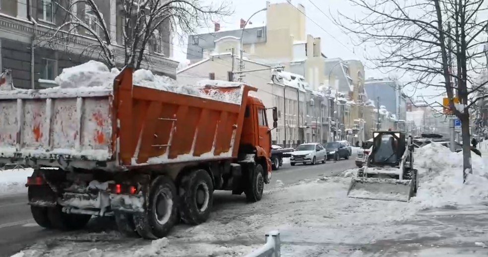 уборка снега