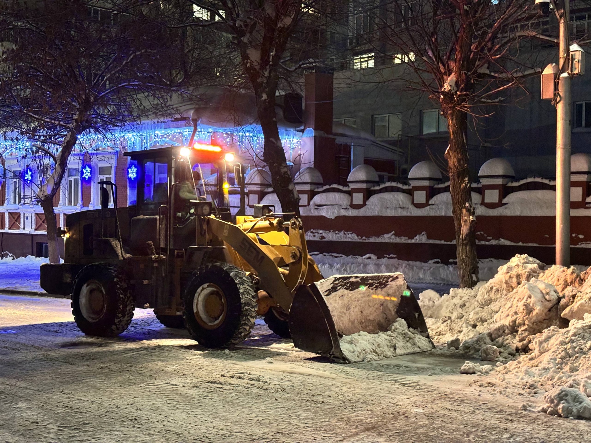 уборка снега