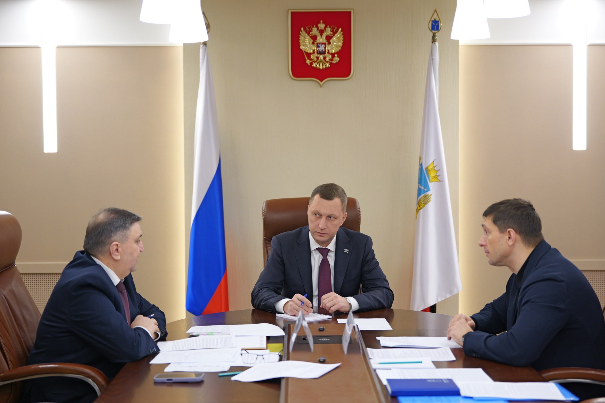 Роман Бусаргин, Алексей Никитин, Александр Марченко