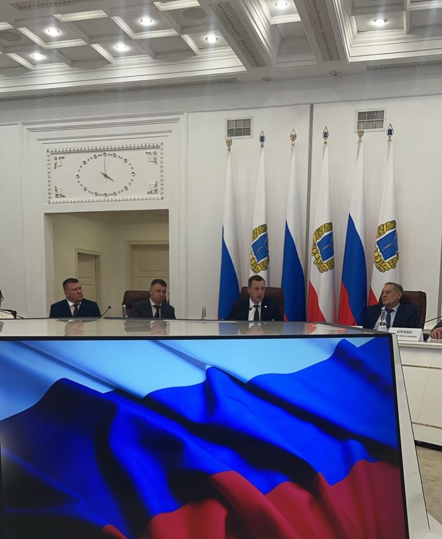 Встреча губернатора с "Единой Россией"