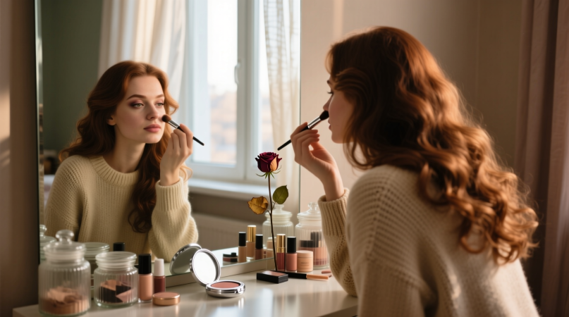 макияж, красится девушка, ии.png