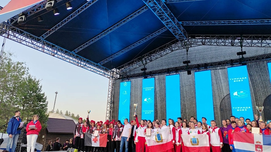 Победителями юбилейного спортивно-туристского лагеря "Туриада" стала команда Саратовской области