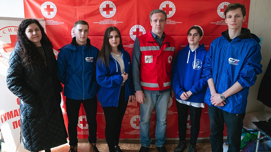 Волонтеры СГТУ привезли новую партию гуманитарной помощи беженцам