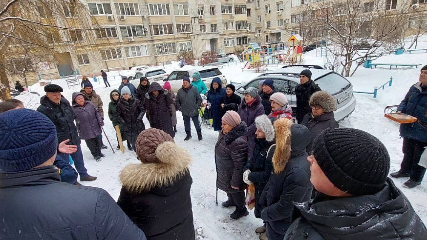 По инициативе Николая Панкова с жителями дома № 1 на Федоровской встретится инспектор ГЖИ
