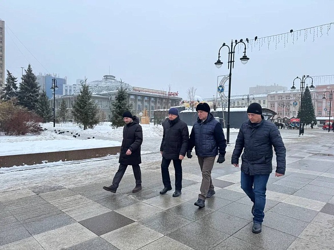 В Саратове депутаты Облдумы провели мониторинг уборки улиц и дворов от снега