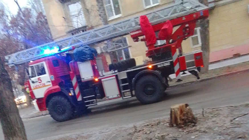 В школе в Ленинском районе произошло загорание