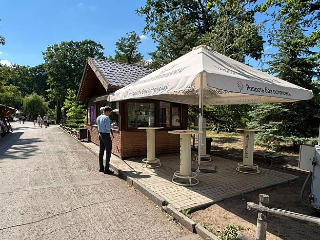 В Городском парке продавцы без медкнижек торговали едой и напитками