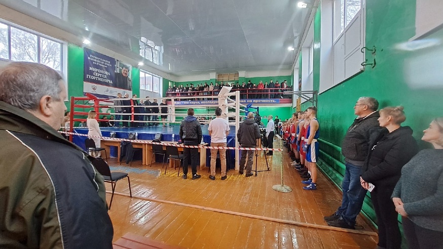 В Ртищеве прошел первый турнир по боксу памяти Сергея Миронова