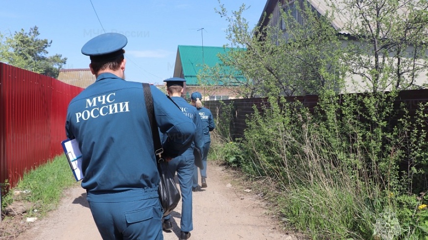 В Саратовской области сотрудники МЧС при помощи беспилотников проверяли дачников