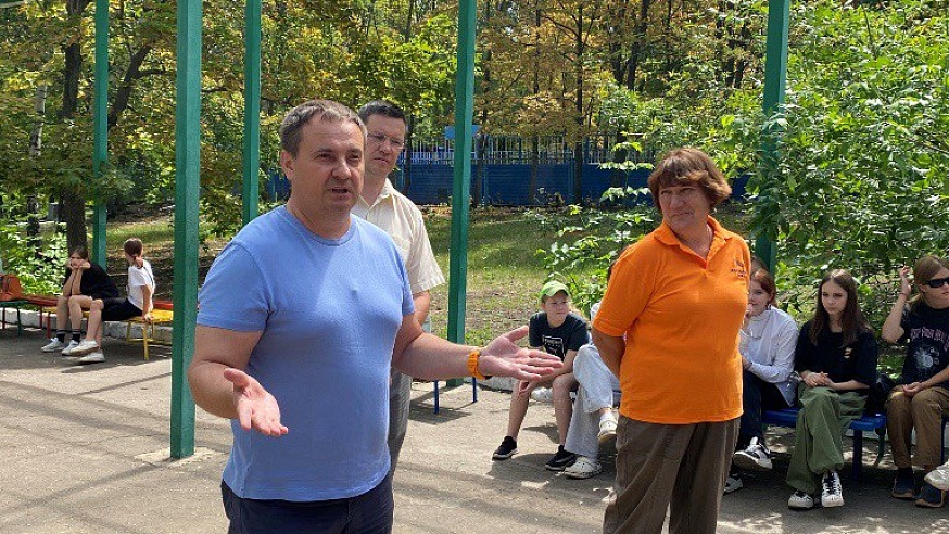 В рамках акции "Каникулы с Общественным советом" полицейские посетили детский оздоровительный лагерь "Восход"