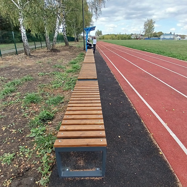 В Турках благоустроили новый стадион