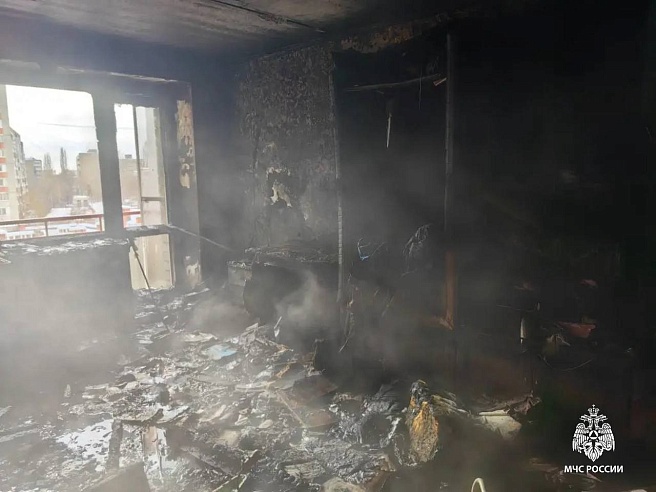 Грудной ребенок погиб на пожаре в Энгельсе