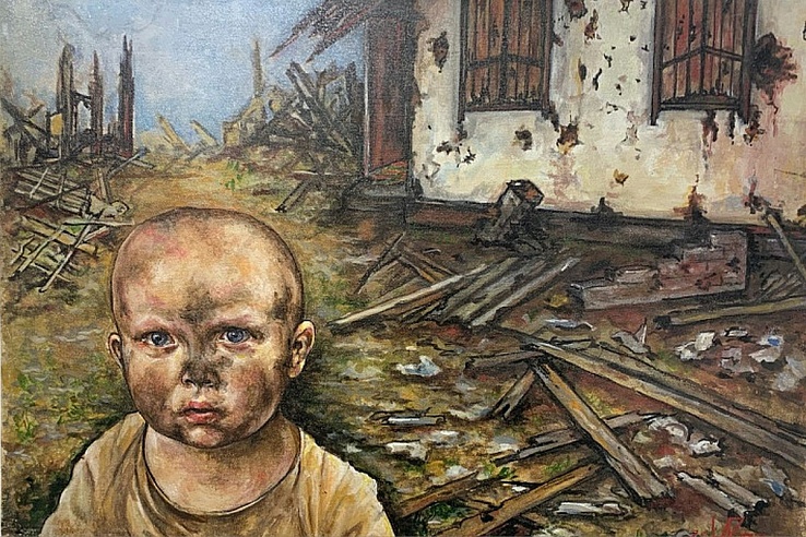 Выставка донецкой художницы вновь откроется в Саратове