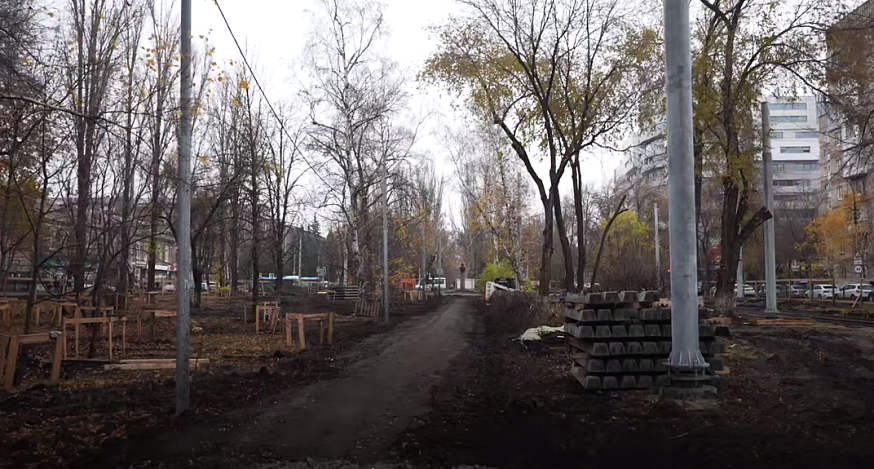 В Саратове продолжаются работы по реконструкции трамвайного маршрута № 3