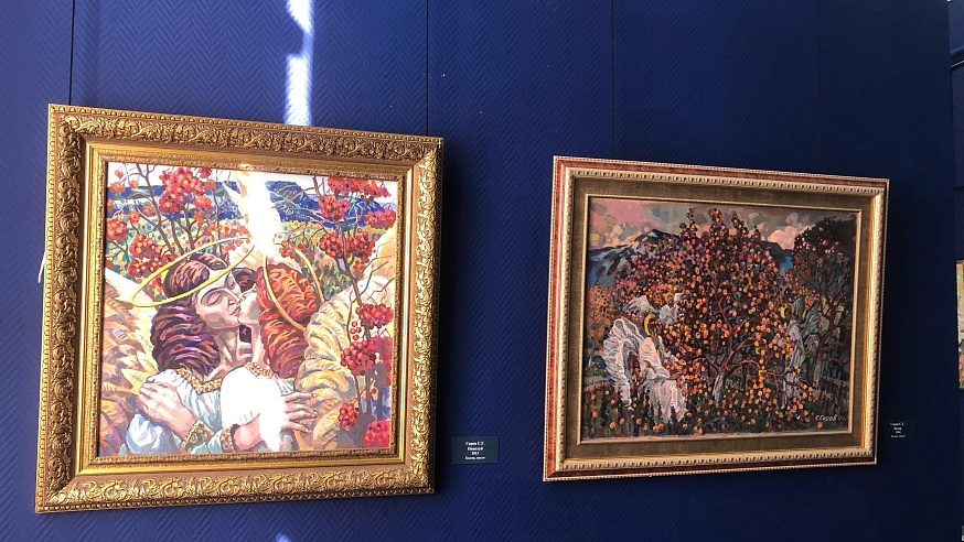 В Радищевском музее открылась выставка Сергея Серова "Хвалынский модерн"
