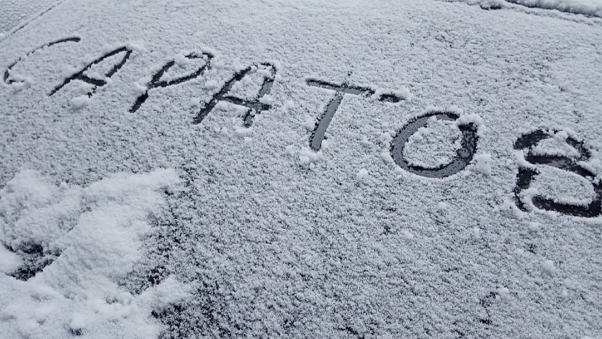 Сегодня в Саратове вновь пойдет снег