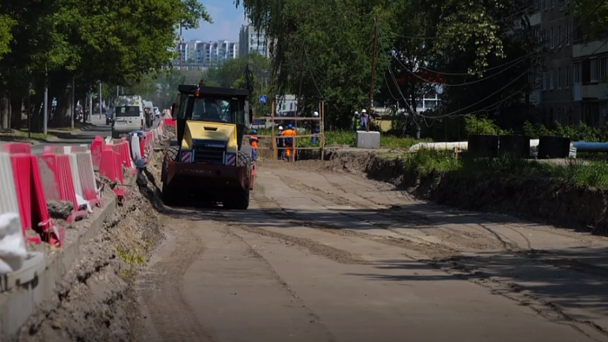 Строительство скоростного трамвая в Саратове на трех маршрутах завершат до конца года