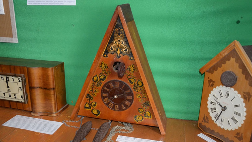 Под Саратовом в краеведческом музее открылась выставка часов