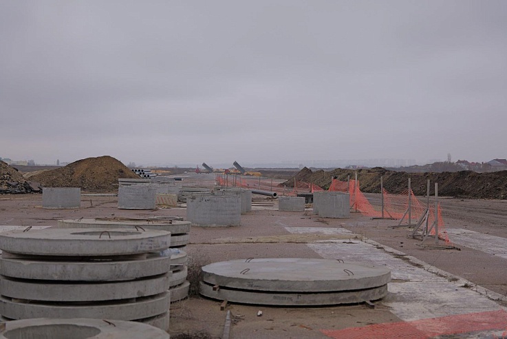 На месте старого аэропорта в Саратове строят микрорайон для 30 тысяч жителей