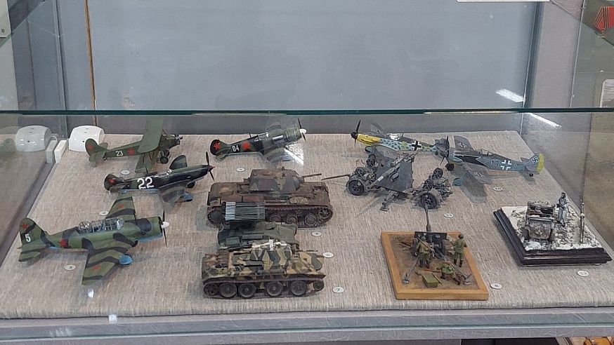 В саратовском музее представили макет Сталинградской битвы