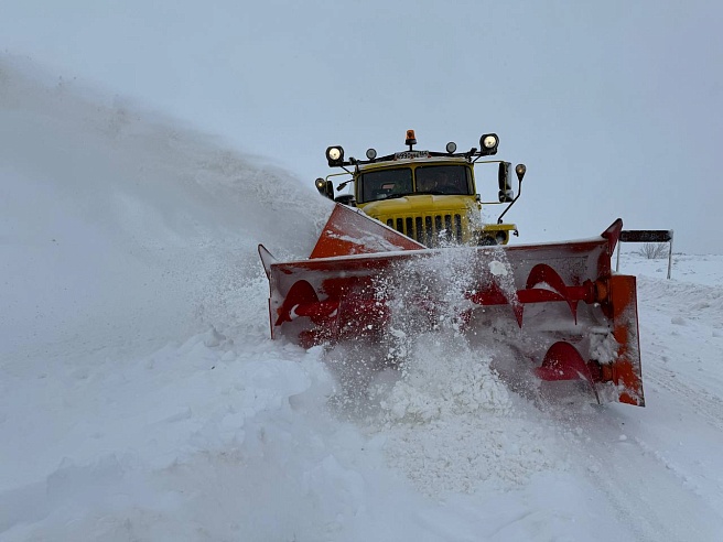 В Саратовской области обеспечен проезд по всем трассам и дорогам