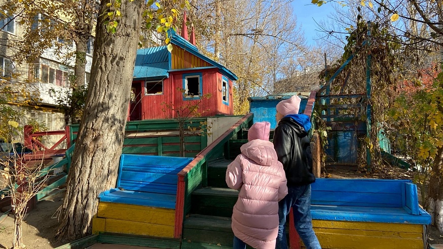 Саратовская детская площадка может стать самым необычным арт-объектом