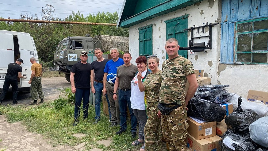 Гуманитарный конвой из Балашова доставил все необходимое в зону СВО