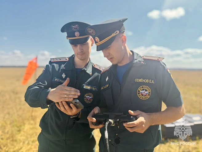 Сотрудники МЧС Саратовской области получили новый беспилотник