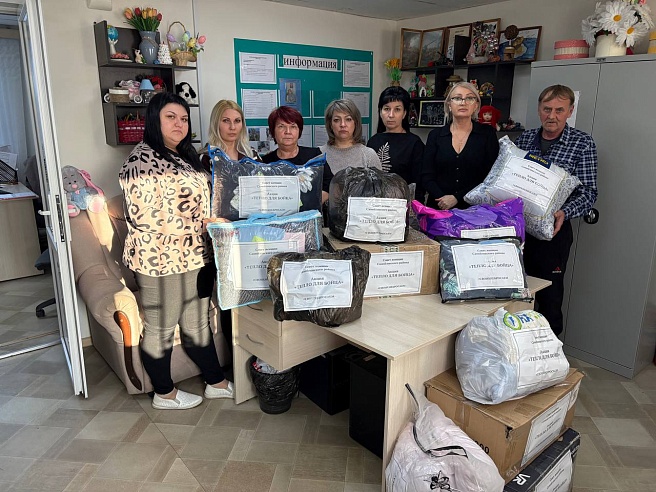 "Серебряные" волонтеры вновь отправляют гуманитарную помощь бойцам