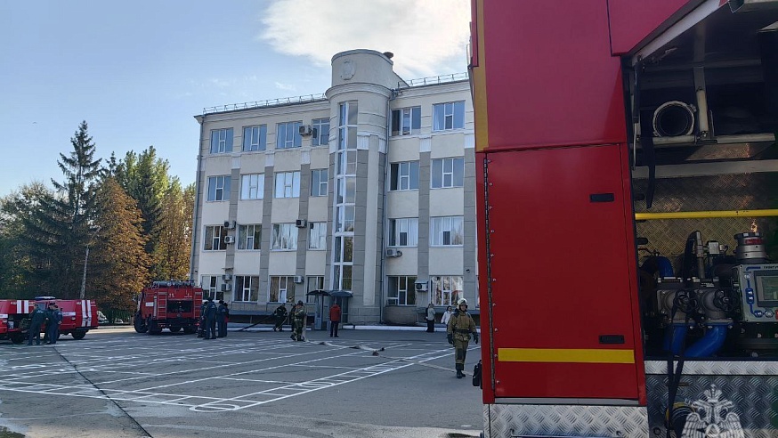 В Саратове горел один из корпусов "политеха"